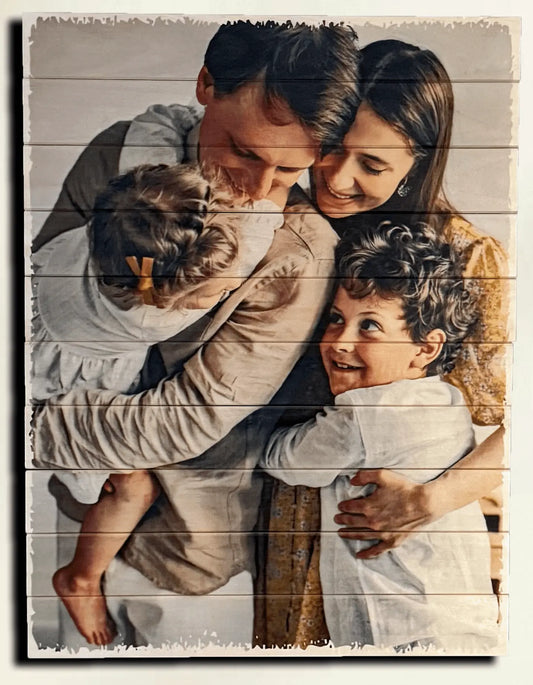 12x16 Slatwood Art - Custom Photo Print (2 Pieces)