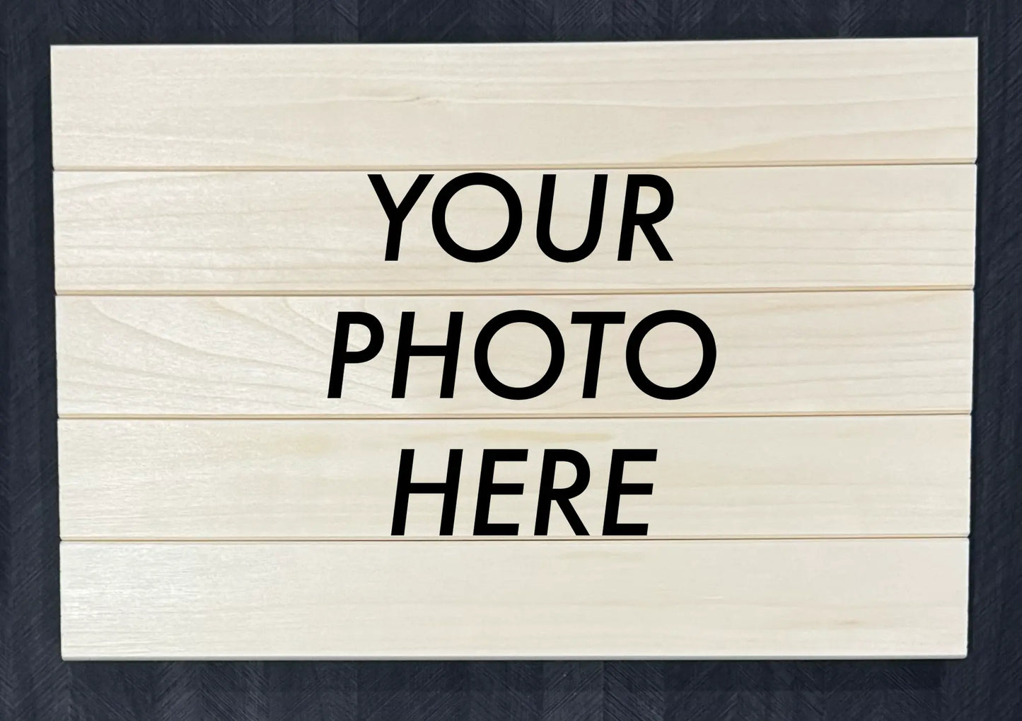 8x12 Original Slatwood Art - Custom Photo Print