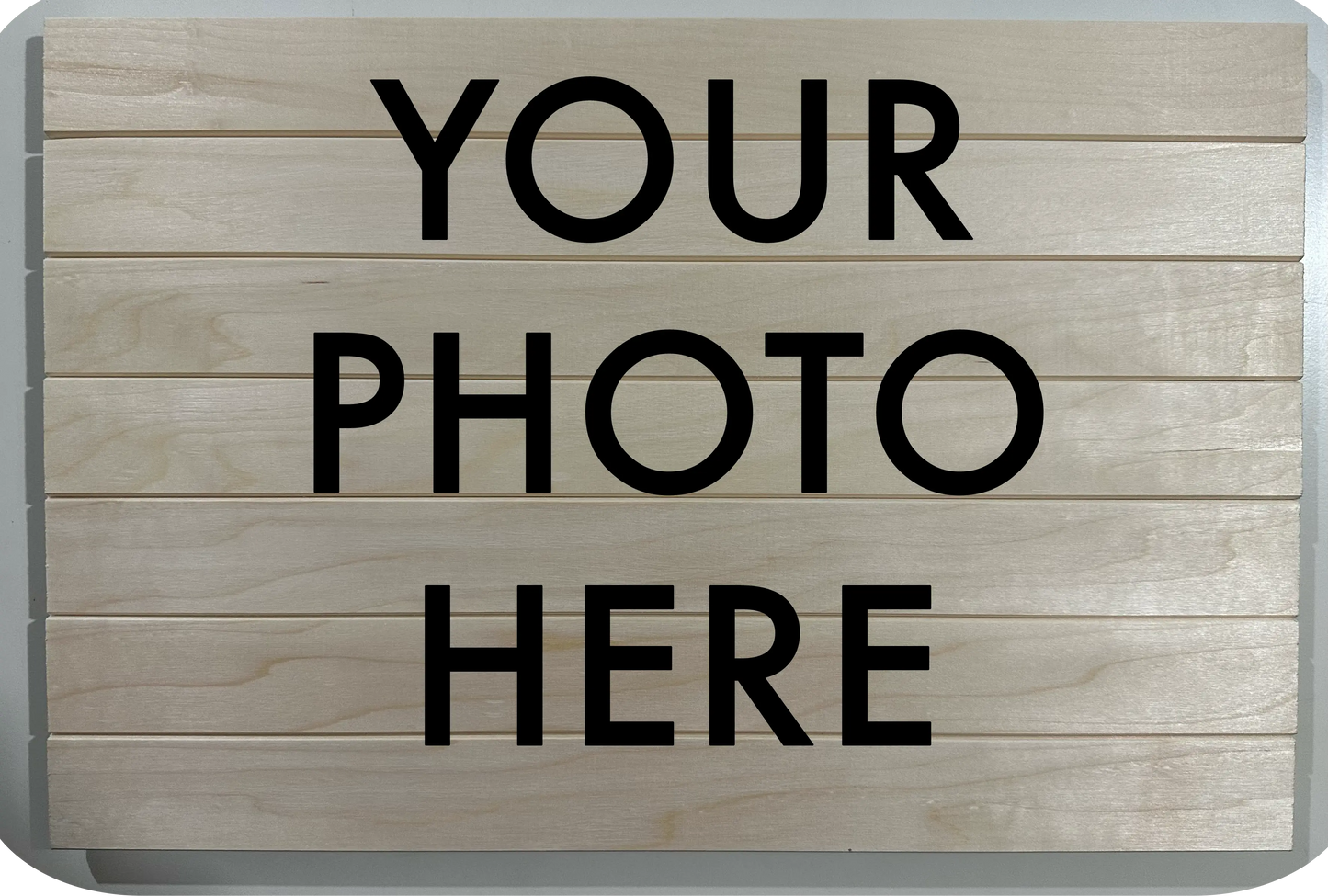 11x17 Slatwood Art - Custom Photo Print (Single Piece)