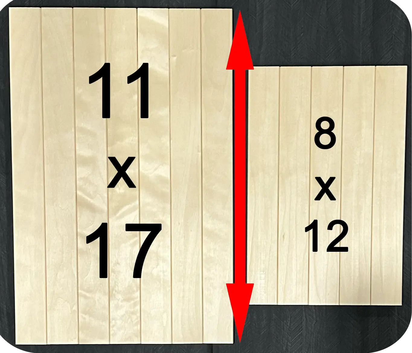 11x17 Slatwood Art - Custom Photo Print (Single Piece)