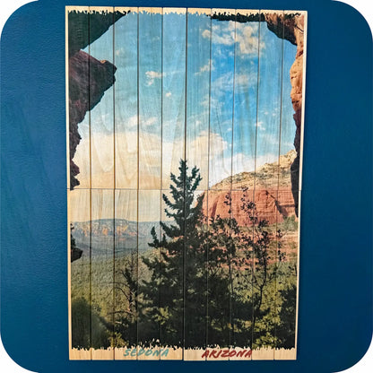 Multi-Board Wood Photo Wall Display (12×16 or 16×24)