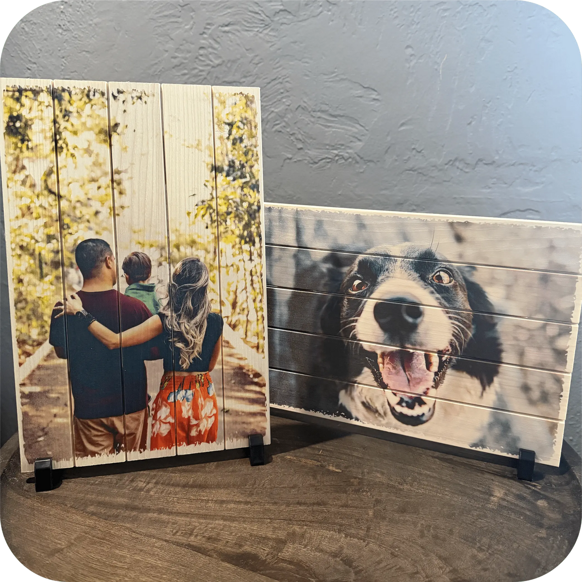 Original Wood Photo Board (8×12)