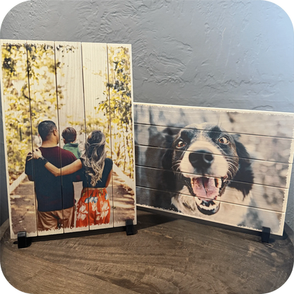 Original Wood Photo Board (8×12)