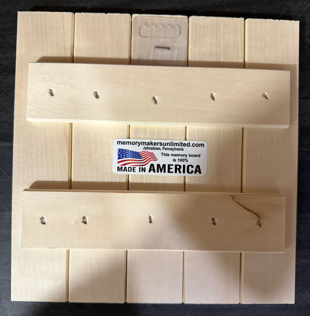 Mini Square Wood Photo Board (8×8)
