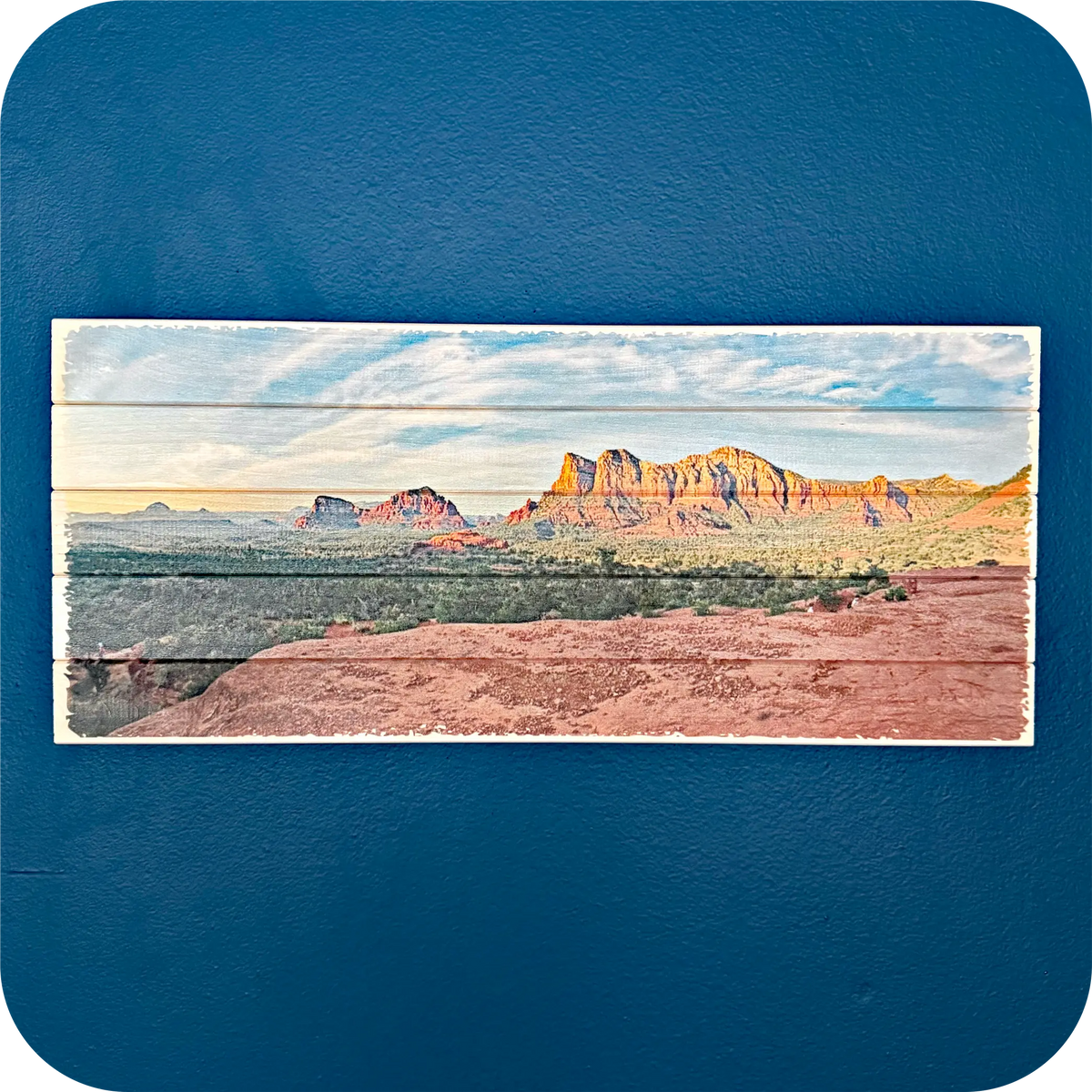 Panoramic Wood Photo Board (8×18.5)